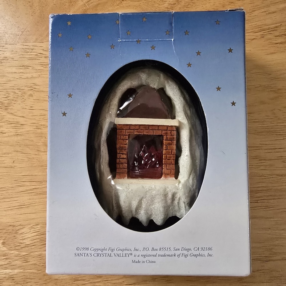 VTG 1999 Santa's Crystal Valley "Happy New‎ Millennium" Ornament NIB - Picture 3 of 8